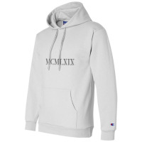 Roman Numeral 1969 Champion Hoodie | Artistshot