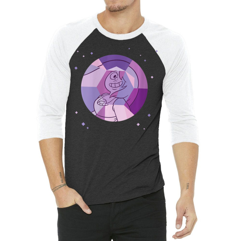 Womens Steven Universe Amethyst Gem 3/4 Sleeve Shirt by ngodieutrinh | Artistshot