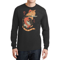 Carp Tattooed Cat Long Sleeve Shirts | Artistshot