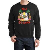 Mele Kalikimaka Merry Christmas Hawaii Raglan Baseball Tee Crewneck Sweatshirt | Artistshot