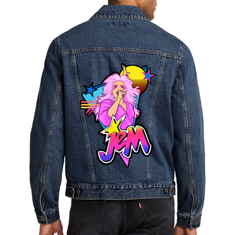 Retro 80s Jem Men Denim Jacket by DANIELKRUTCHEK | Artistshot