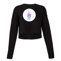 Pop Socket Anime Neko 1 Cropped Sweater | Artistshot