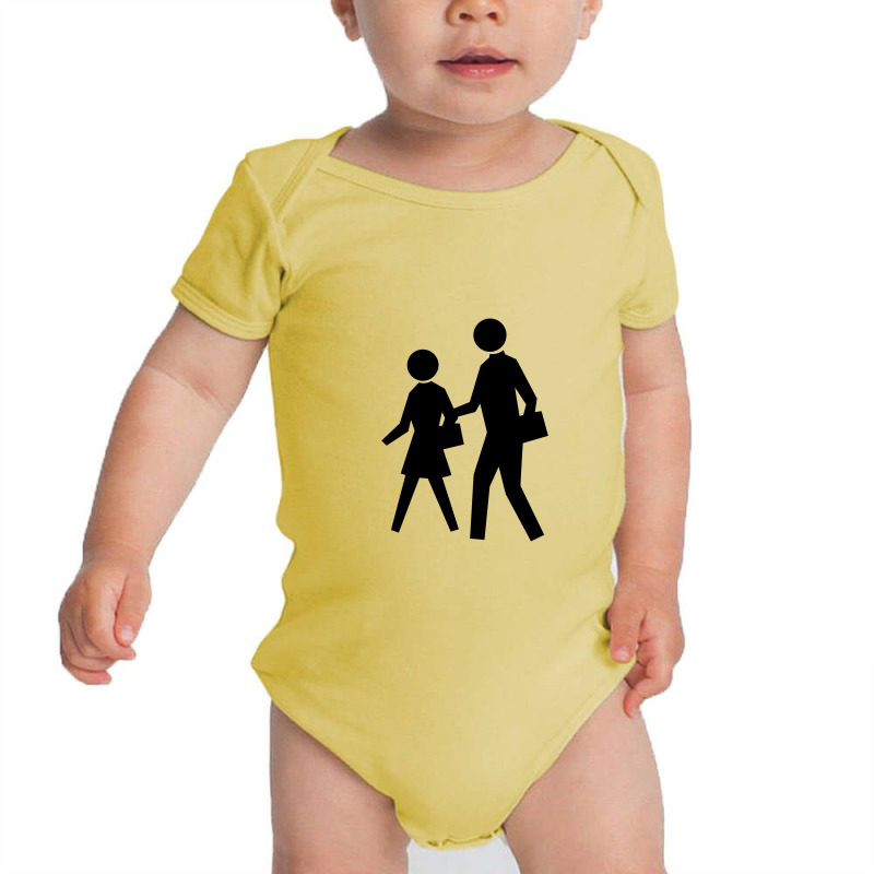 School Zone (variant) Baby Bodysuit by waktudzuhur | Artistshot