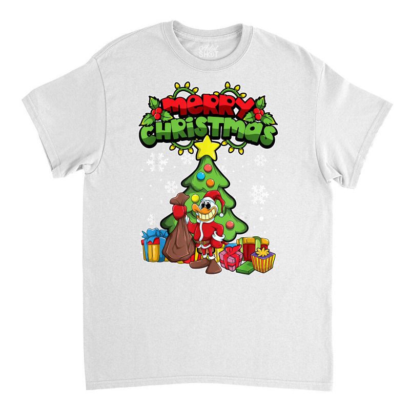 Merry Christmas Animals   Xmas Duck Duckling T Shirt Classic T-shirt | Artistshot