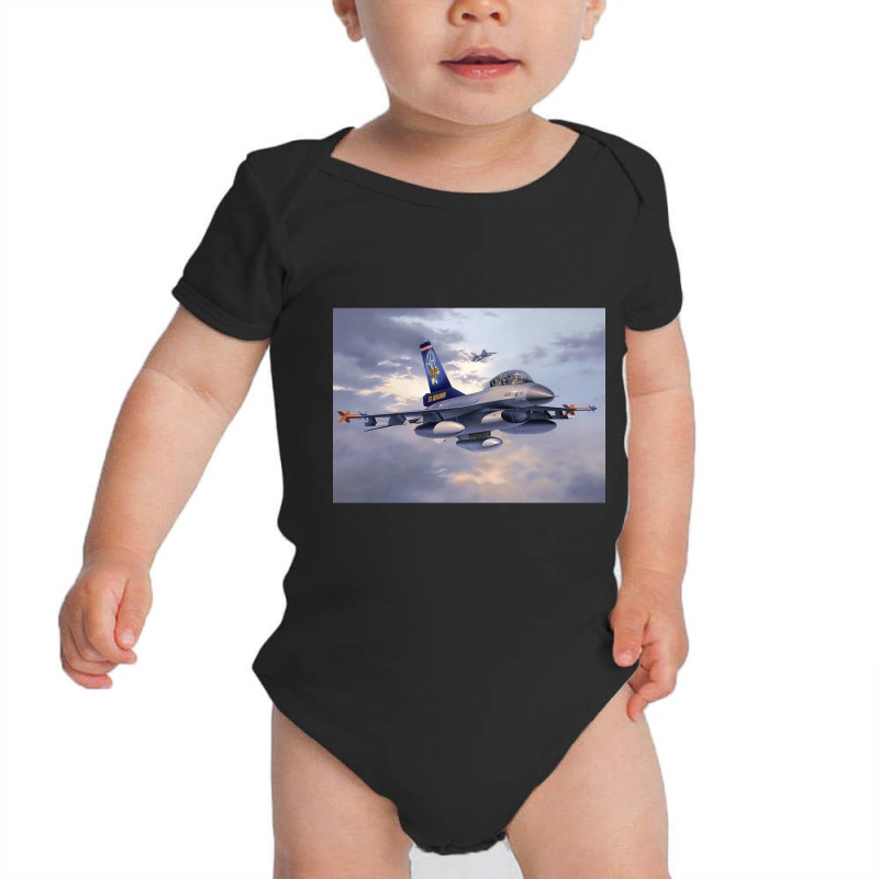 F16 Fighting Falcon Baby Bodysuit by Kanmosrin52 | Artistshot