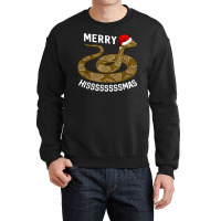 Holiday Merry Hissmas Christmas Santa Hat Copperhead Snake T Shirt Crewneck Sweatshirt | Artistshot