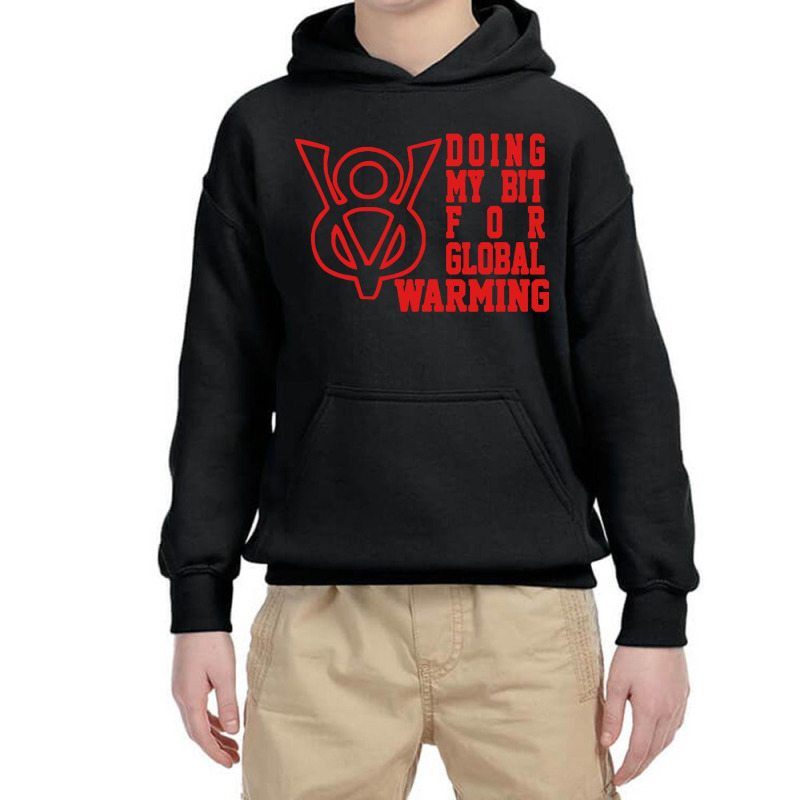 Global Warming Youth Hoodie by Smile 4ever | Artistshot