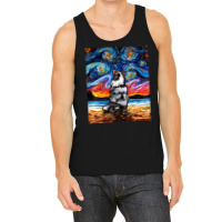 Merle Shetland Sheepdog Sheltie Starry Night By Aja Tank Top | Artistshot