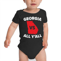 Georgia Vs All Y'all Georgians Post Soviet States Sweatshirt Baby Bodysuit | Artistshot