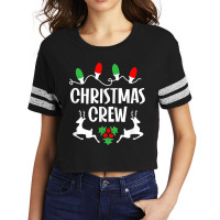 Cute Family Christmas Crew Matching Pajama Gift Lights T Shirt Scorecard Crop Tee | Artistshot