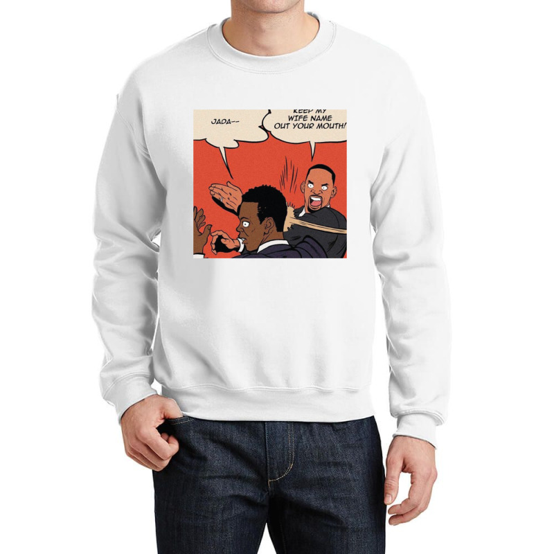 Will Smith Slap Crewneck Sweatshirt | Artistshot