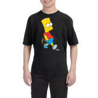 The Simpsons Bart Simpson With Slingshot Tank Top Youth Tee | Artistshot