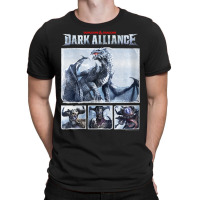 Womens Dungeons & Dragons Group Shot Dark Alliance Box Up V-neck T-shirt | Artistshot