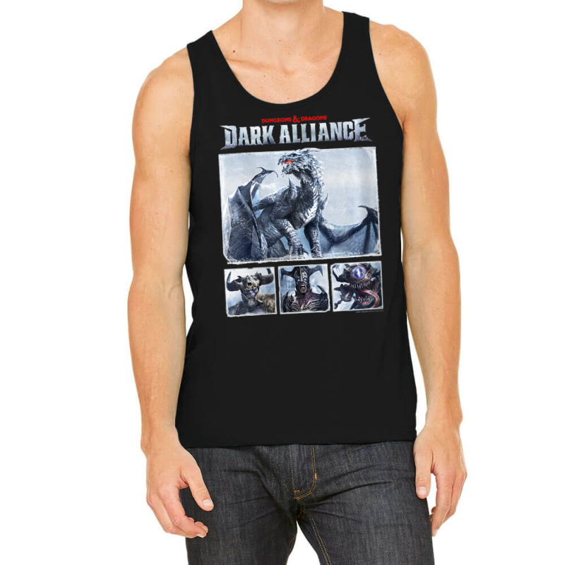 Womens Dungeons & Dragons Group Shot Dark Alliance Box Up V-neck Tank Top | Artistshot