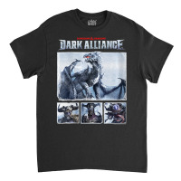 Womens Dungeons & Dragons Group Shot Dark Alliance Box Up V-neck Classic T-shirt | Artistshot