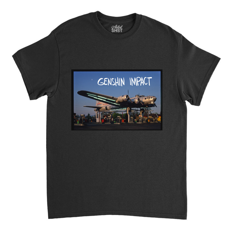 Genshin Bomber Classic T-shirt by Kanmosrin52 | Artistshot