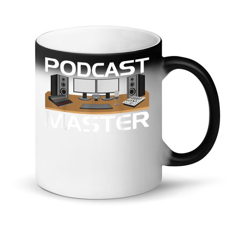 Podcast Show Equipment Usb Mixer App T Shirt For Podcasters Magic Mug by cm-arts | Artistshot