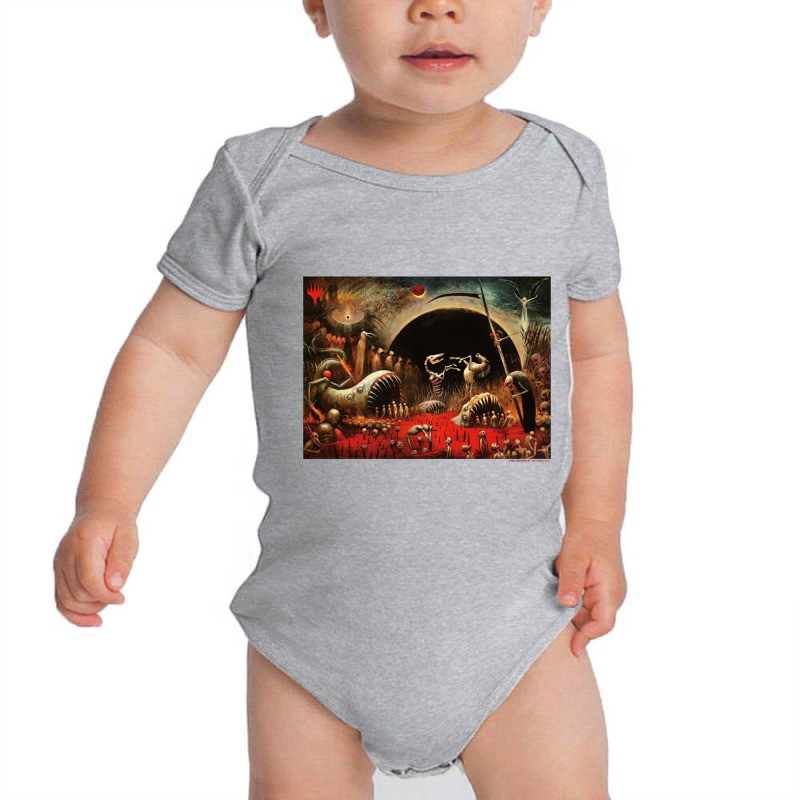 Magic The Gathering Damnation Graphic Pullover Hoodie Baby Bodysuit by cm-arts | Artistshot