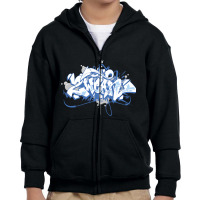 Graffiti Bomber 0.2. Youth Zipper Hoodie | Artistshot