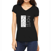 Light In The Dark Women's V-neck T-shirt | Artistshot