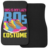 Retro 80s Lover Theme Party Lazy Costume Funny 80s Front Car Mat | Artistshot