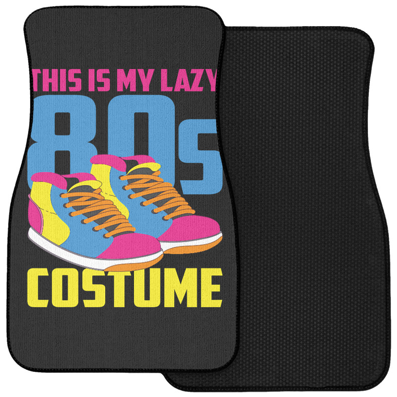 Retro 80s Lover Theme Party Lazy Costume Funny 80s Front Car Mat | Artistshot