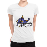 Lone Star Brahmas Ladies Fitted T-shirt | Artistshot