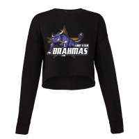 Lone Star Brahmas Cropped Sweater | Artistshot