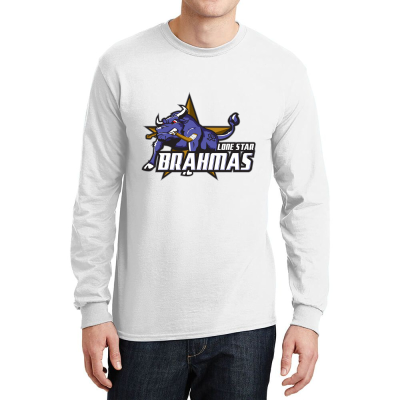 Lone Star Brahmas Long Sleeve Shirts by cm-arts | Artistshot