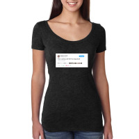 Thicc Latinas Will Not Be Deported Women's Triblend Scoop T-shirt | Artistshot