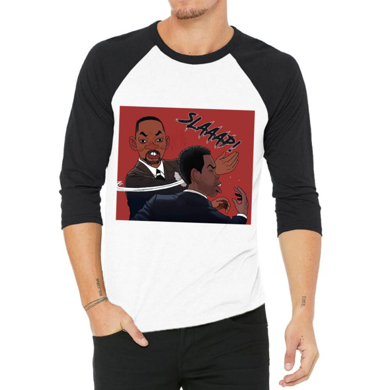 Will Smith Slap 2 3/4 Sleeve Shirt | Artistshot