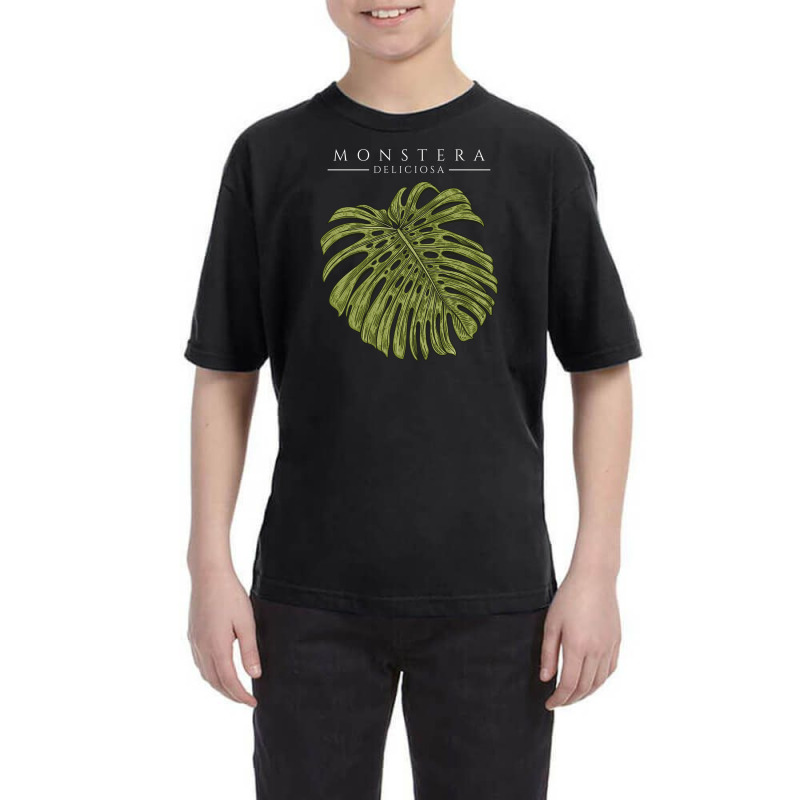 Monstera Deliciosa Philodendron Aroid Plant Lover Addict Youth Tee by dovieavila | Artistshot