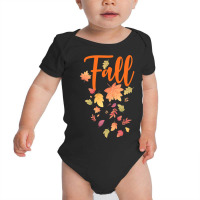 Autumn Leaf Fall Season Leaf Love Autumn Baby Bodysuit | Artistshot