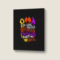 Oh Look Portrait Canvas Print | Artistshot