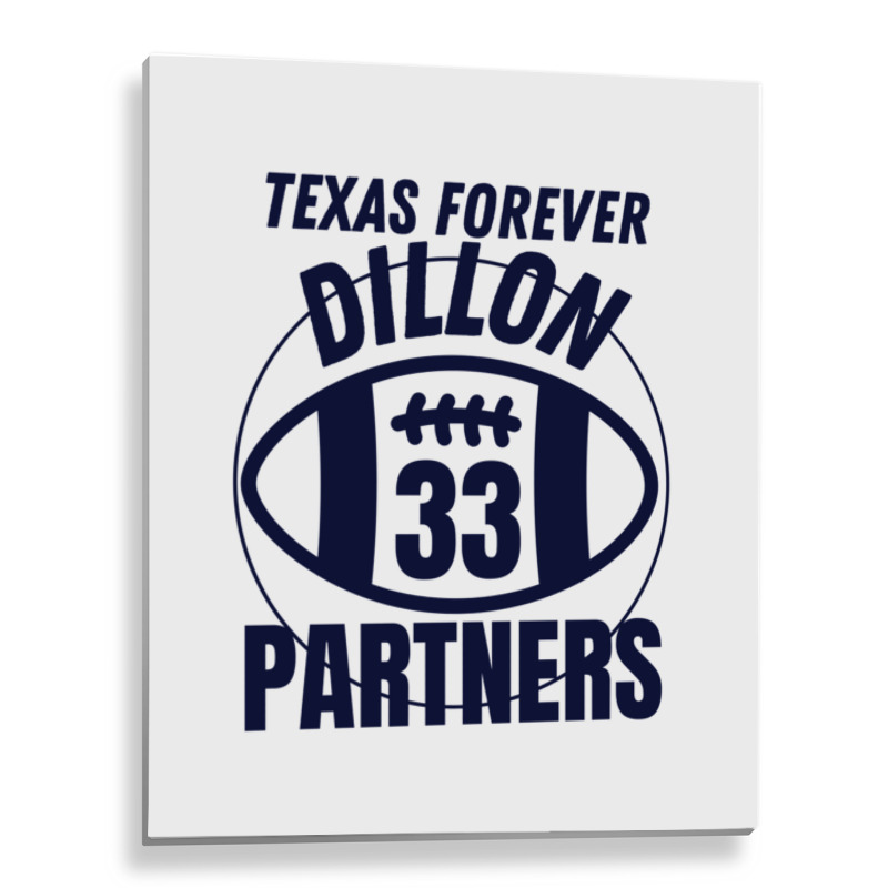 Tim Dillon-texas Faooball Active Metal Print Vertical | Artistshot