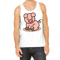 Sitting Pig Tank Top | Artistshot