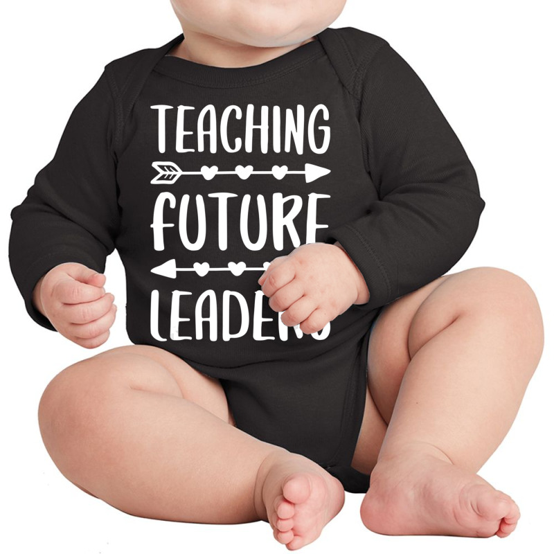 Teaching Future Leaders Teacher Gif Long Sleeve Baby Bodysuit by kentuckykonpha9 | Artistshot