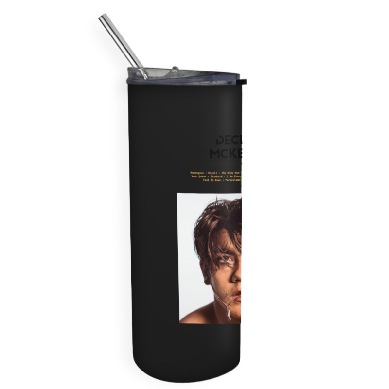 Declan Mckenna   Zeros (2020) Music Album Cover Skinny Tumbler | Artistshot