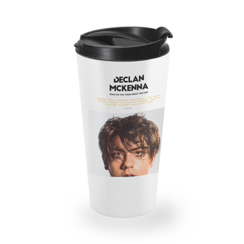 Declan Mckenna   Zeros (2020) Music Album Cover Travel Mug | Artistshot