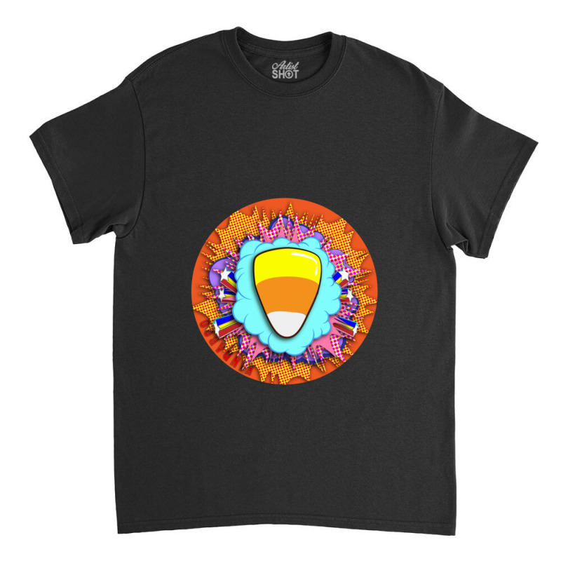 Candy Corn Pop Classic T-shirt | Artistshot