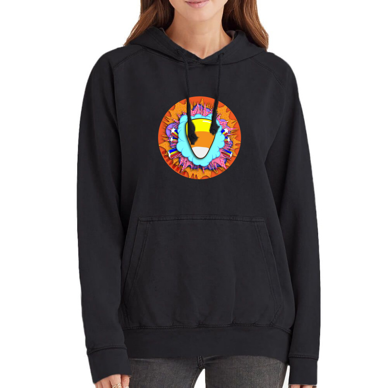 Candy Corn Pop Vintage Hoodie | Artistshot