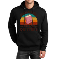 Bookmarks Are For Quitters Book Lover Reading Teacher Unisex Hoodie | Artistshot