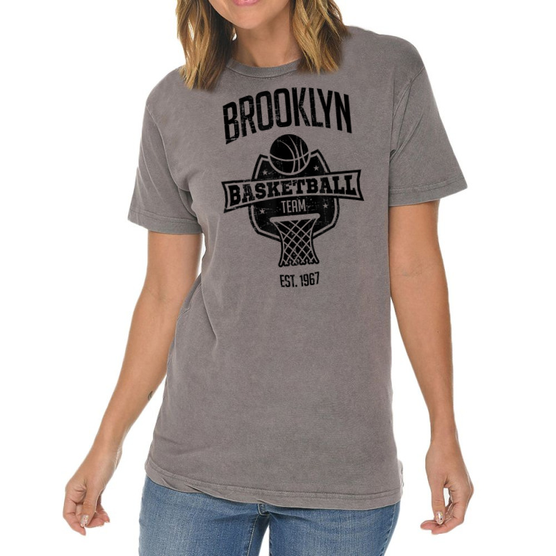 Distressed Net Retro Look Fan Gift Party Tailgate Ny Gameday T Shirt Vintage T-Shirt by cm-arts | Artistshot