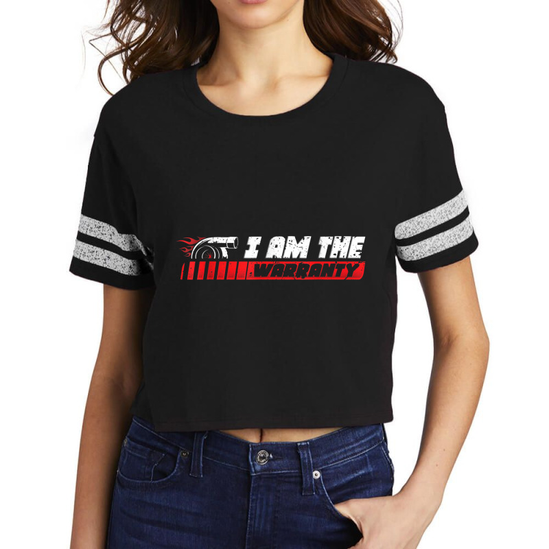 Mechanic I Am The Warranty Car Repair T Shirt Scorecard Crop Tee by cm-arts | Artistshot