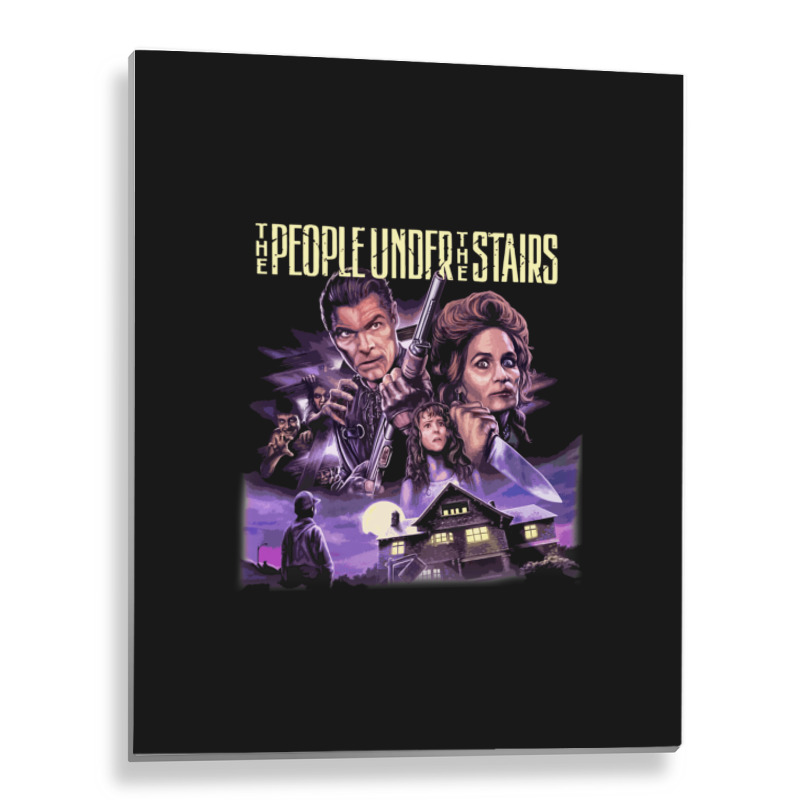 The People Under The Stairs Gift Metal Print Vertical | Artistshot