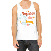 Nopales De Leer Spanish Teacher Maestra Cactus Bilingual T Shirt Tank Top | Artistshot