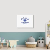 Dillon Panthers Football - 7 Landscape Canvas Print | Artistshot