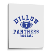 Dillon Panthers Football - 7 Metal Print Vertical | Artistshot