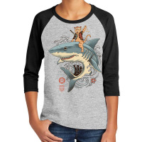 Catana Shark Youth 3/4 Sleeve | Artistshot