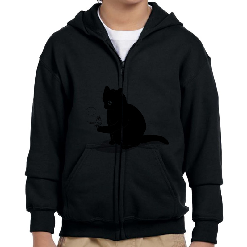 Catching A Bird Youth Zipper Hoodie by Kanmopsuk45 | Artistshot